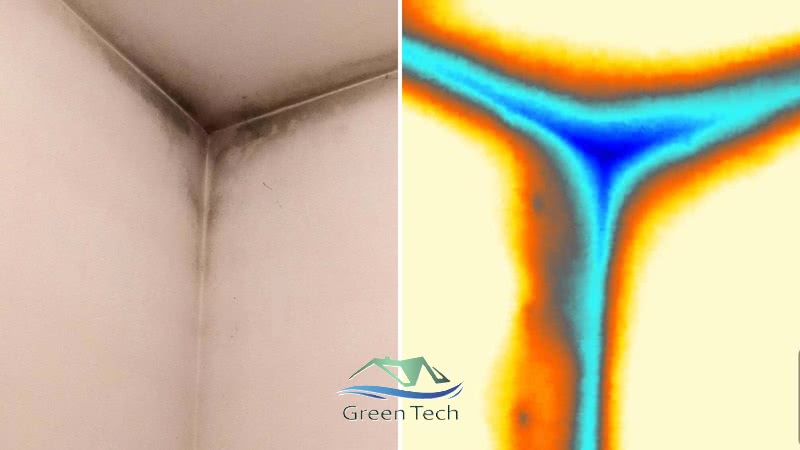 Diagnostica Termografia per umidit&agrave; e infiltrazioni
